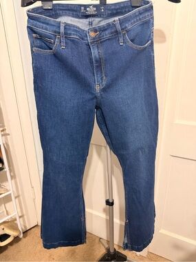 Hollister high rise vintage flare Denim Jeans in Blue